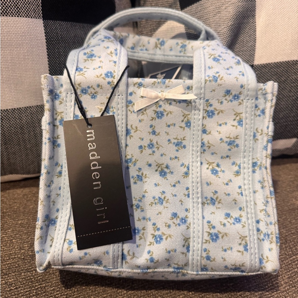 Madden Girl Floral Mini Tote Bag